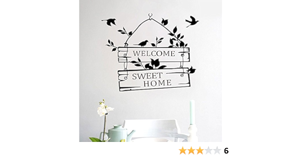 Amazon ウォールステッカー 転写式 玄関 リビング 用 ウォールステッカー オンライン通販