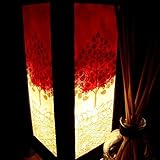 Golden Bodhi Tree Red Pink White Table Lamp Lighting Shades Floor Desk Outdoor Touch Room Bedroom Mo