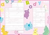 役所へ提出できるデザイン出生届 Rody Pastel Baby