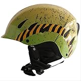 DGF スキーヘルメットプロフェッショナルスキースポーツ保護装備スケートボードヘルメットスノーヘルメットスケッチマッチヘルメット調整可能 (色 : A, サイズ さいず : L l)