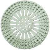 キッチンバスルームStrainer Shroom革命的なシャワー排水プロテクターヘアキャッチャー/シンクフィルタ グリーン Miao-MaoFaGuoLvSai-lv