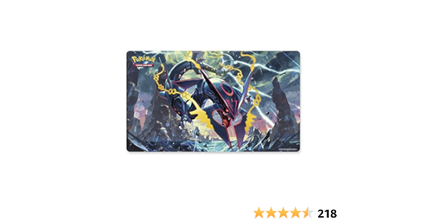Amazon 海外 ポケモン 色違い メガレックウザ ラバー製 プレイマット ポケモンカード 並行輸入品 トレカ 通販