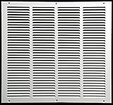 20"w X 18"h Steel Return Air Grilles - Sidewall and Cieling - HVAC DUCT COVER - White [並行輸入品]