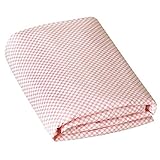DwellStudio Fitted Crib Sheet (Checkered Blossom) [並行輸入品]