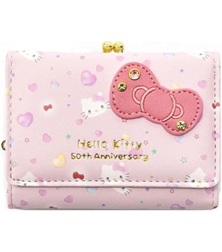 Amazon.co.jp: ハローキティ むにゃっと 三つ折り財布 : ファッション