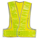 フチも光る安全ベスト フチぴかベスト 黄/黄 安全ﾍﾞｽﾄ(黄/黄)