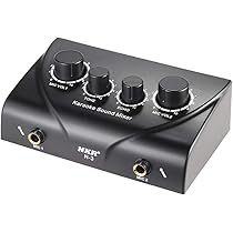 小型カラオケアンプ　ミキサー Amazon.co.jp: huanzhi ポータブル・デュアル・マイク入力