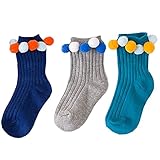 iikuru 子供 靴下 女の子 くつ下 キッズ ソックス ガールズ ソックス ボンボン x651