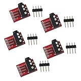 Lovoski TRRS　3.5mm　ジャック　ブレイクアウト　ボード　基板　　ヘッドセット　ステレオ　ソケット　ソケットモジュール　拡張モジュール　電子用品　5個