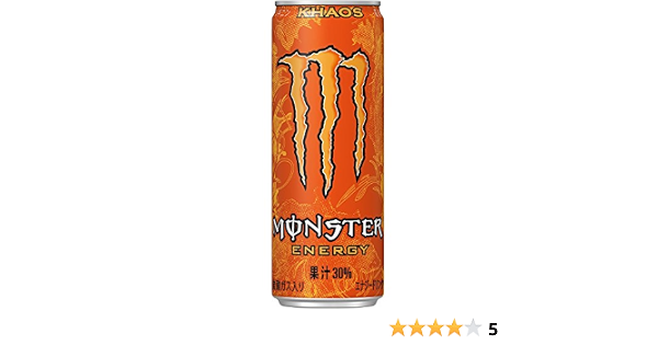 Amazon Co Jp アサヒ モンスター カオス Monster Khaos 355ml缶 24本 1ケース オレンジ缶 食品 飲料 お酒