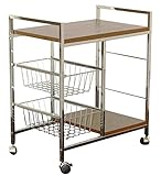 大川家具 東馬 ワイドワゴン ファイン ブラウン 60cm幅