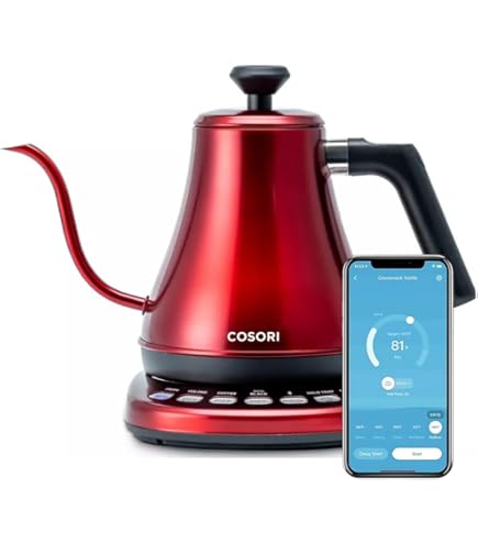 Amazon | COSORI 電動グースネック スマートBluetooth 温度調節機能