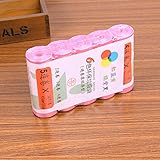 LuxBene(TM) 5Rolls厚みのキッチンゴミ箱のゴミ袋ごみバケツのゴミ箱世帯のクリーニングツール良質B2