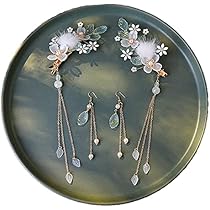 Refinado ヘアアクセサリーセット（髪飾り、ピアス） 楽天市場】【楽天ランキング1位入賞】中国 髪飾り 古代 髪留め