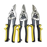 NUZAMAS みまつ メタルカット 金切鋏 万能金切 直 右 左 3枚組