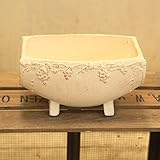 ナチュラルガーデン雑貨/鉢：レザンテンドリールバレル*(GF1637)