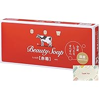Amazon.co.jp: 牛乳石鹸 カウブランド 赤箱 90グラム×6個入り