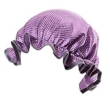 IPOTCH 全6色　ベビー　シャワーキャップ 　帽子　防水　使いやすい - 紫の