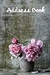 Address Book.: (Flower Edition Vol. E48)Pink Flower Design Glossy and Soft Cover, Large Print, Font, 6 X 9 for Contacts, Addresses, Phone Numbers, Emails, Birthday and More.
