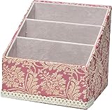 あまの 収納ケース ダマスク柄 マルチボックス ピンク