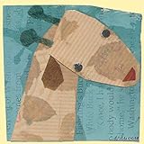 Oopsy Daisy Giraffe by Maria Carluccio Canvas Wall Art, 10 by 10-Inch [並行輸入品]