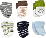 Carter's（カーターズ） :: 6-Pack Socks ソックス 靴下 :: 0-3 months :: 0-3ヶ月