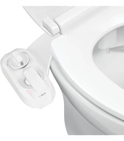 Uxcell 6-Piece Toilet Seat Bumper Kit - 25mm Thick Rubber Spacers With Strong Adhesive For Bidet Or Standard Seats