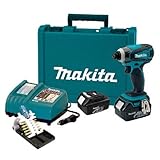 Makita LXDT04X1 18V Li-on Impact Driver Kit w/Impact Gold Bit Set [並行輸入品]