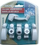 Ideal Security Inc. SK927W-6 Fold Away Handle Window Crank, White [並行輸入品]