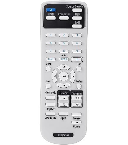 Amazon | Allamp 219863500 プロジェクター交換用 リモコン Epson