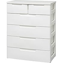 8月中のみ出品 ホワイト5段チェスト 8月中のみ出品 ホワイト5段チェスト 8月中のみ出品 ホワイト5