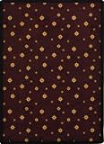 Joy Carpets Any Day Matinee Milky Way Theater Area Rugs 46-Inch by 64-Inch by 0.36-Inch Burgundy [並行