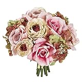 MAGIQ 東京堂 上質な造花  スイートミックスブーケ   ピンクライラック FM00918...