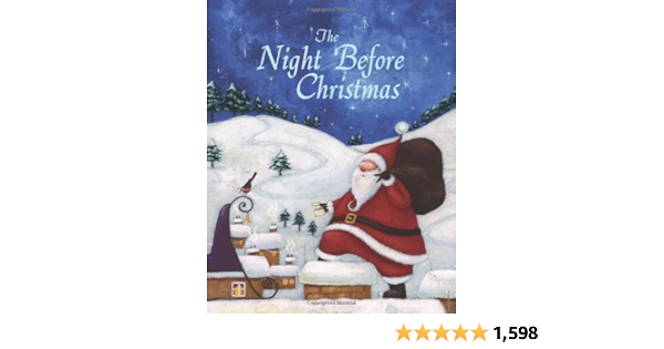 Amazon The Night Before Christmas Padded Parragon Christmas Amazon The Night Before Christmas Padded Parragon Christmas