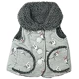 《春秋冬対応》SCHNEE(スネー) 裏毛リバーシブルベスト 100cm /杢グレー NO.F-661325