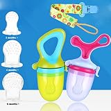 SKK Baby Silicon Fresh Food Feeder Teether And Pacifier Clip Green by SKK BABY