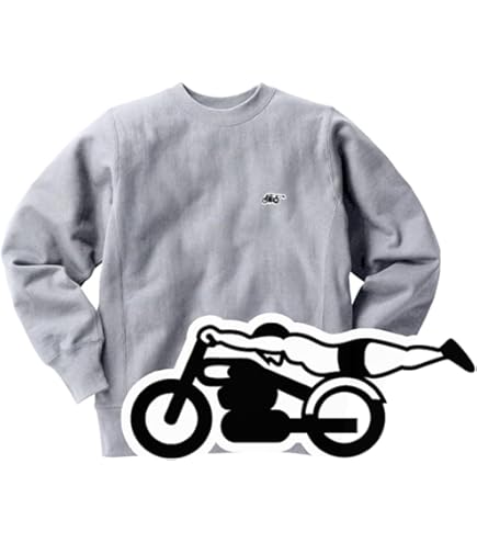 Amazon.co.jp: Crazyraccoon VanilLa KATANA CREWNECK Lサイズ