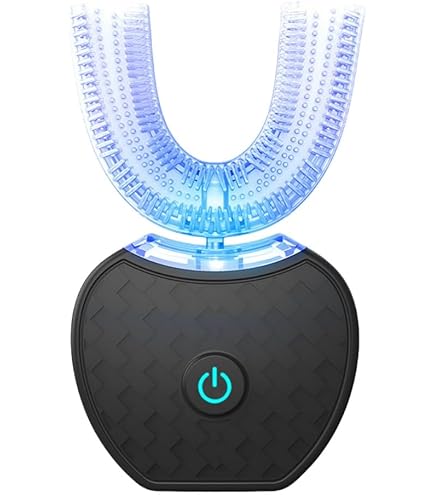 Amazon.co.jp: 電動音波歯ブラシ 自動洗浄歯ブラシ U字型歯