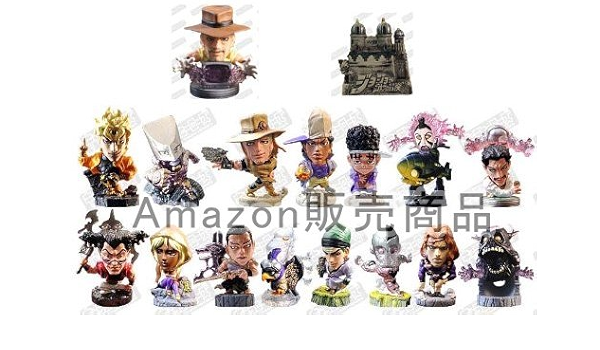 Amazon キャラヒーローズ ジョジョの奇妙な冒険 Vol 4 第3部 スターダストクルセイダース 後編 シークレット 特典含む 全17種セット フィギュア ドール 通販