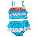 盛夏SWIMMING WEAR(スイミングウエア) 2WAY女児ふわふわフリルタンキニ 95cm /S NO.C-4866227