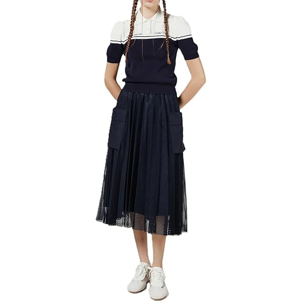 Amazon | [ダブルスタンダードクロージング] ウエストフリルワイド