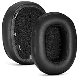イヤーパッド 交換パッド、Skullcandy Crusher 360 Bluetooth S6MBW-J373 ヘッドセット用 イヤークッション ヘッドホンパッド 互換性 パッド ソフトレザー 高密度フォーム (ブラック)