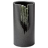 信楽焼 へちもん 傘立 黒滝ビードロ 2-2907