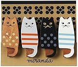 miranda 4匹のねこクリップ