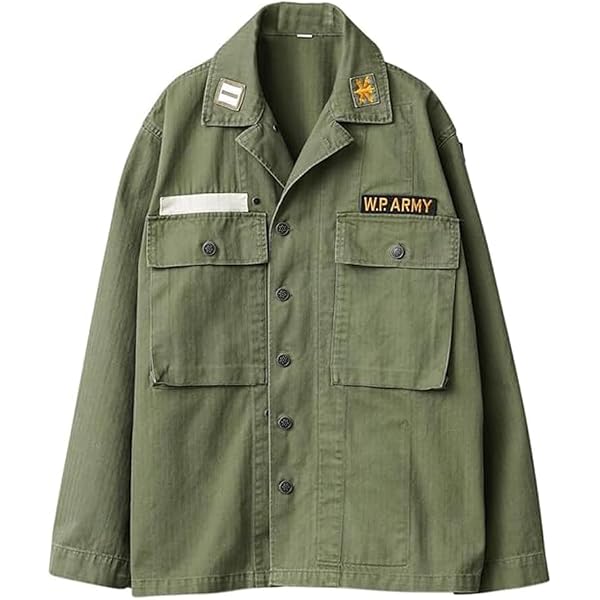 Amazon.co.jp: [WAIPER] 米軍 ジャングルファティーグジャケット 1st