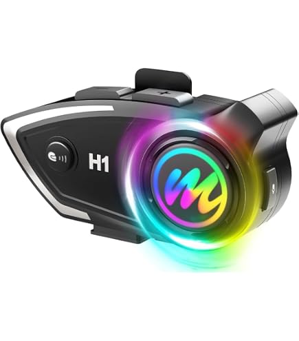 Amazon | バイク用インカム, Moman(モーマン) H2 Pro 1000m通信可能