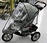 Sasha Kiddie JE01R Jeep Liberty Sport-Limited Single Stroller Rain and Wind Cover - Stroller Not Inc