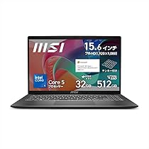 ほぼ新品！MSI ノートPC Core i3 M.2SSD Office2019 Amazon.co.jp: MSI ビジネス ノートPC Modern 15 H 【Core i9