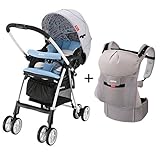 Aprica ラクーナライト AB BL + コランCTS GR セット！