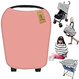 iZivウルトラソフト4-in-1マルチユースベビーストレッチカバーカーシートキャノピー/看護カバー/ショッピングカートカバー/インフィニティスカーフベビー用パーフェクトギフト（カラー13）